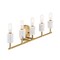 Designers Fountain Star Dust 24.25 in. 5-Light Brushed Gold Vanity Light with Natural Marble Accents for Bathrooms D304C-5B-BG - alternate 9